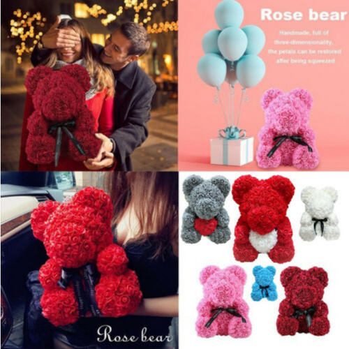rose bear gift